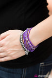 Paparazzi "One-Hit WANDER - Purple" bracelet Paparazzi Jewelry