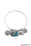 Paparazzi "One-Hit Wonder" Blue Bracelet Paparazzi Jewelry