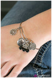 Paparazzi "One-Hit Wonder" Black Bracelet Paparazzi Jewelry