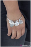 Paparazzi "One-Hit Wonder" White Bracelet Paparazzi Jewelry
