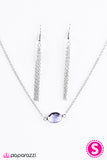 Paparazzi "One In A Million" Purple Necklace & Earring Set Paparazzi Jewelry