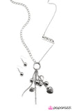 Paparazzi "One Love" Silver Necklace & Earring Set Paparazzi Jewelry