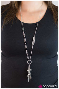 Paparazzi "One Love" Silver Necklace & Earring Set Paparazzi Jewelry