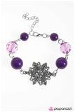 Paparazzi "One More Thing" Purple Bracelet Paparazzi Jewelry