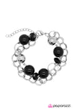 Paparazzi "One Of The Classics - Black" bracelet Paparazzi Jewelry