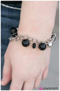 Paparazzi "One Of The Classics - Black" bracelet Paparazzi Jewelry