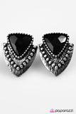 Paparazzi "One REFINED Day" Black Post Earrings Paparazzi Jewelry