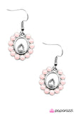 Paparazzi "Ones Finest Hour" Pink Earrings Paparazzi Jewelry