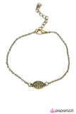 Paparazzi "One Small Step" Brass Bracelet Paparazzi Jewelry