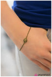 Paparazzi "One Small Step" Brass Bracelet Paparazzi Jewelry