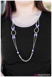 Paparazzi "One Step At A Time - Purple" necklace Paparazzi Jewelry