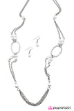 Paparazzi "One Step At A Time - White" necklace Paparazzi Jewelry