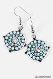 Paparazzi "One Step Closer To Summer - Blue" earring Paparazzi Jewelry
