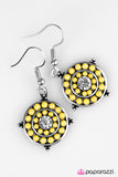 Paparazzi "One Step Closer To Summer - Yellow" earring Paparazzi Jewelry