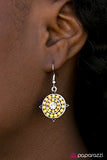 Paparazzi "One Step Closer To Summer - Yellow" earring Paparazzi Jewelry