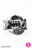 Paparazzi "One-Two Punch" Black Ring Paparazzi Jewelry