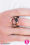 Paparazzi "One-Two Punch" Copper Ring Paparazzi Jewelry