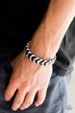 Paparazzi "One Wave At A Time - Black" bracelet Paparazzi Jewelry
