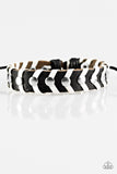 Paparazzi "One Wave At A Time - Black" bracelet Paparazzi Jewelry