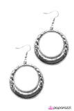 Paparazzi "One Way Or Another" Silver Earrings Paparazzi Jewelry