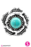 Paparazzi "One With Nature" Blue Ring Paparazzi Jewelry