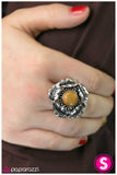 Paparazzi "One With Nature - Yellow" ring Paparazzi Jewelry