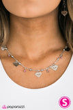 Paparazzi "Only Fools Rush In" Purple Necklace & Earring Set Paparazzi Jewelry