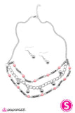 Paparazzi "Only the Finest - Pink" necklace Paparazzi Jewelry