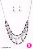 Paparazzi "Only the Finest - Purple" necklace Paparazzi Jewelry