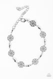 Paparazzi "Only Time WHEEL Tell" Silver Bracelet Paparazzi Jewelry