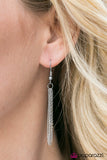 Paparazzi "On Point - Silver" necklace Paparazzi Jewelry