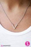 Paparazzi "On Point - Silver" necklace Paparazzi Jewelry
