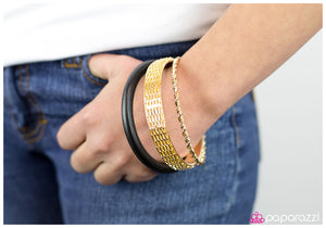 Paparazzi "On the Fence" bracelet Paparazzi Jewelry