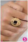 Paparazzi "On the Horizon - Gold" ring Paparazzi Jewelry