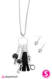 Paparazzi "On The Outskirts - Black" necklace Paparazzi Jewelry