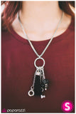 Paparazzi "On The Outskirts - Black" necklace Paparazzi Jewelry