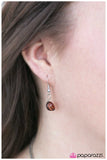 Paparazzi "On The Outskirts - Brown" necklace Paparazzi Jewelry