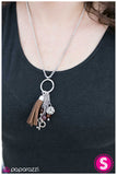 Paparazzi "On The Outskirts - Brown" necklace Paparazzi Jewelry