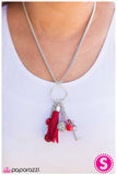 Paparazzi "On The Outskirts - Red" necklace Paparazzi Jewelry