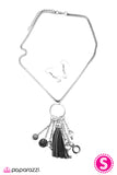 Paparazzi "On The Outskirts - Silver" necklace Paparazzi Jewelry