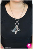 Paparazzi "On The Outskirts - Silver" necklace Paparazzi Jewelry