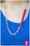 Paparazzi "On The Prowl - Pink" necklace Paparazzi Jewelry