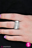 Paparazzi "On The Treasure Map" White Ring Paparazzi Jewelry