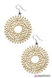 Paparazzi "On Top Of the World" earring Paparazzi Jewelry