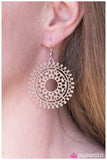Paparazzi "On Top Of the World" earring Paparazzi Jewelry