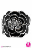 Paparazzi "Onyx Cascades" Black Ring Paparazzi Jewelry