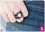 Paparazzi "Onyx Cascades" Black Ring Paparazzi Jewelry