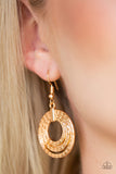 Paparazzi "Open Plains" Gold Earrings Paparazzi Jewelry