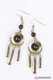 Paparazzi "Open Sesame - Black" earring Paparazzi Jewelry