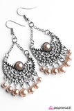 Paparazzi "Opulent Orchards" Brown Earrings Paparazzi Jewelry